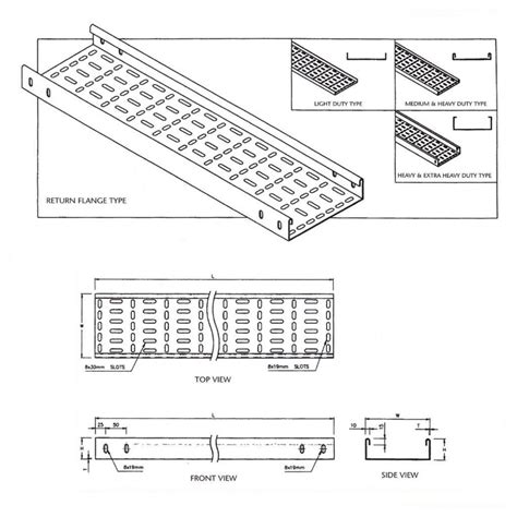 Perforated Cable Tray & Accessories – Fore-Sight