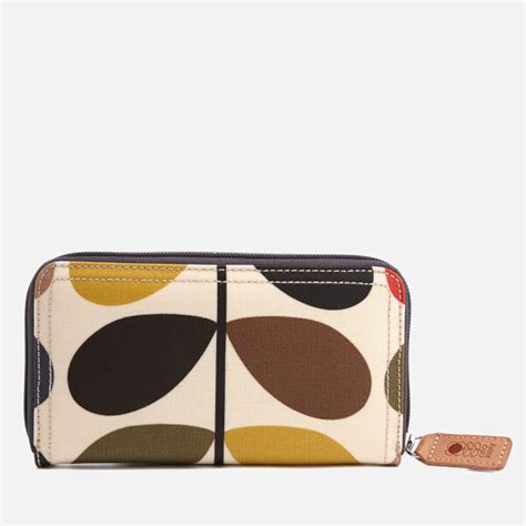 Orla Kiely Women's Stem Big Zip Wallet - Multi