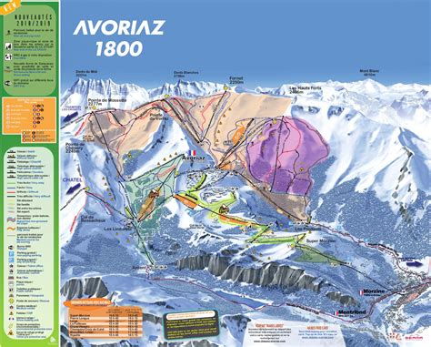 Avoriaz Ski Trail Map Free Download