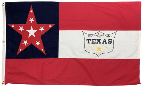 6th Texas Cavalry Battle Flag 3×5 Sewn Cotton - I AmEricas Flags