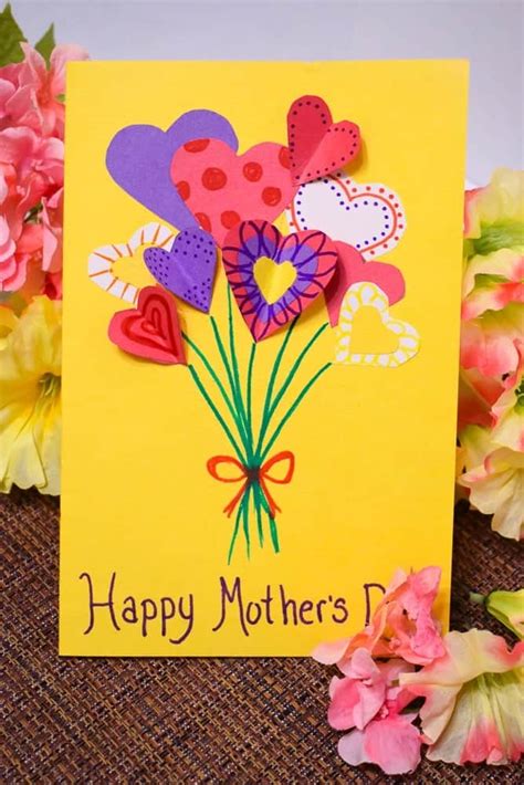 14 DIY Mother's Day Cards that Kids Can Make | Saving Talents