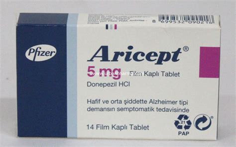 Aricept 5mg Tablets - Rosheta