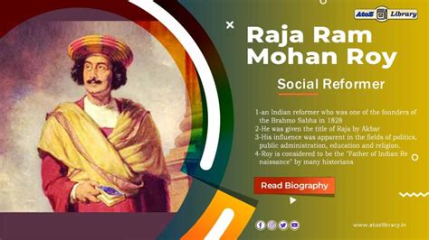 Raja Ram Mohan Roy: The Revolutionary Force Behind Social Change - AtoZ ...