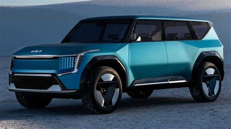 Kia EV9 Concept: SUV eléctrico de aspecto imponente