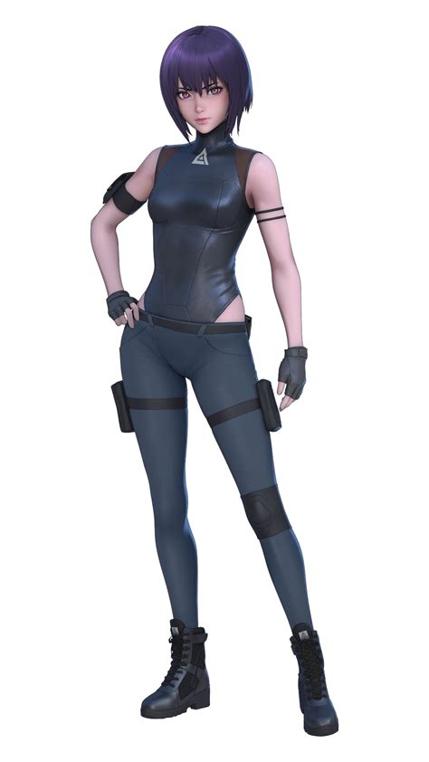 SAC_2045 Motoko Kusanagi (Major) (PNG) by jacobstout on DeviantArt