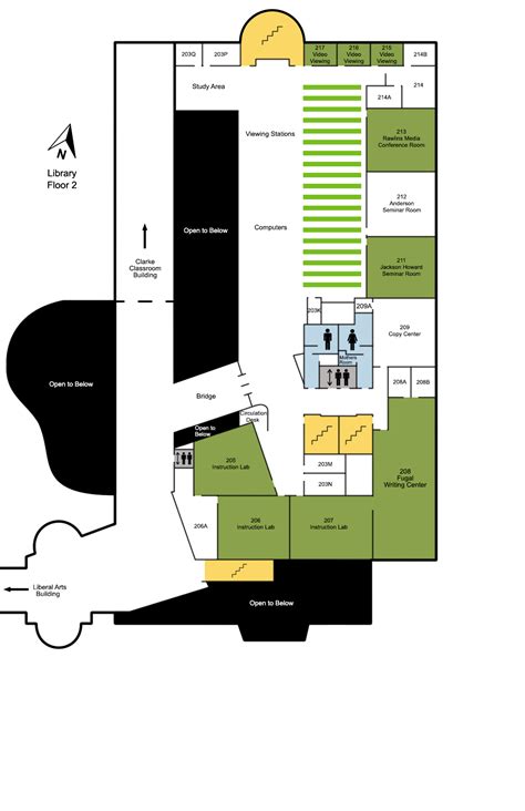 Fulton Library Building Maps | Fulton Library | Utah Valley University