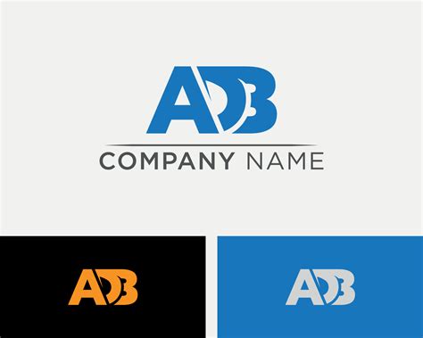 ADB Letter Logo Design Template 5130160 Vector Art at Vecteezy