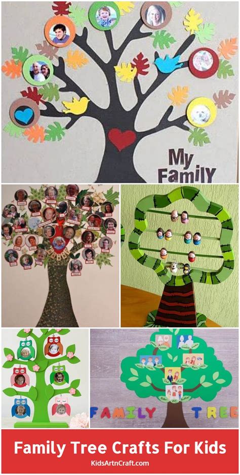 Family Tree For Kids Project – DIY Ideas for School Children in 2022 | Family tree project ...