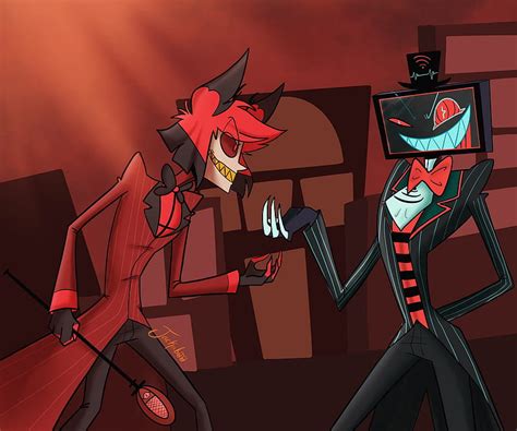 1920x1080px, 1080P Descarga gratis | Programa de televisión, hotel hazbin, alastor (hotel hazbin ...