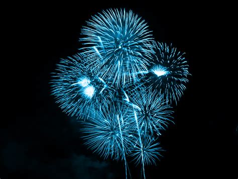 Better Blue Fireworks - ChemistryViews