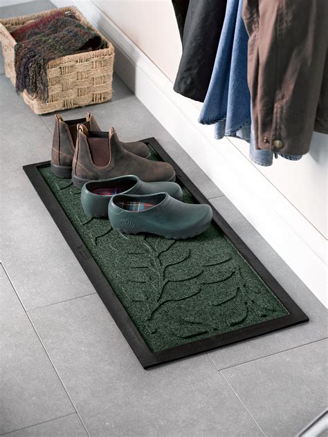 Large Boot Tray | Mudroom Supplies | Gardeners.com | Boot tray, Laurel leaves, Tray