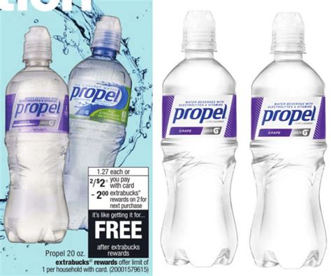 Two Free Propel Fitness Waters!