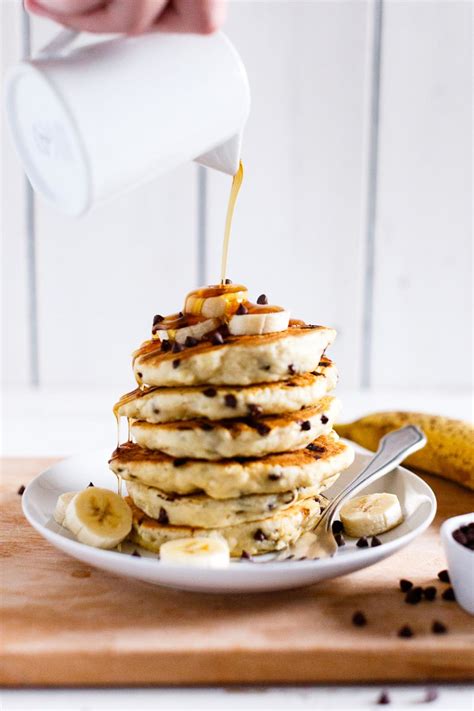 Vegan Chocolate Chip Pancakes » I LOVE VEGAN