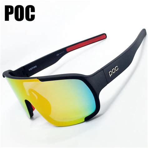 POC Aspire Brand 2018 Mountain Bike Glasses Sport Cycling Glasses occhiali ciclismo Cycling ...