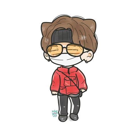 #BTS #btsfanart #SUGA #방탄소년단 #슈가 #그림 | Dibujos chibi, Bts para dibujar, Bts dibujo