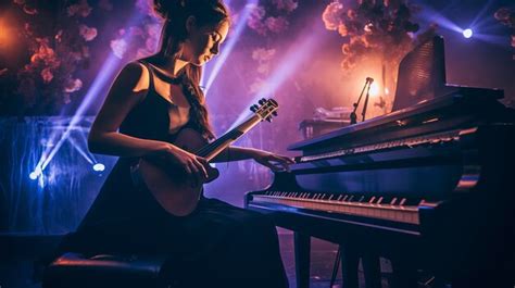 Premium AI Image | A Photo of a Captivating Live Music Performance