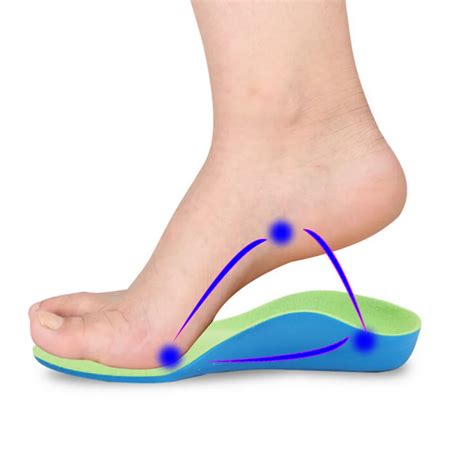 Flat Foot Arch Support Orthotic Pads Kids Children Orthopedic Insoles for Shoes Correction ...