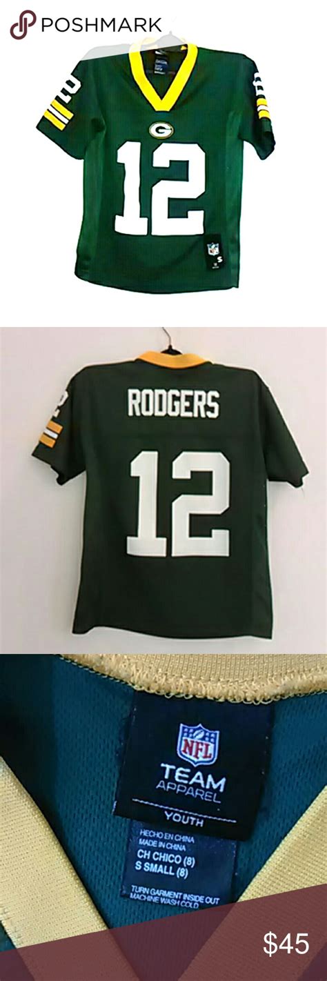 Green Bay Packers NFL Authorized Football Jersey | Nfl packers, Nfl shirts, Football jerseys