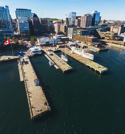 Halifax Waterfront Stock Photo - Download Image Now - Above, Aerial ...