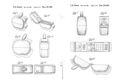 Original 1985 Apple iPhone Design Patent | Complex