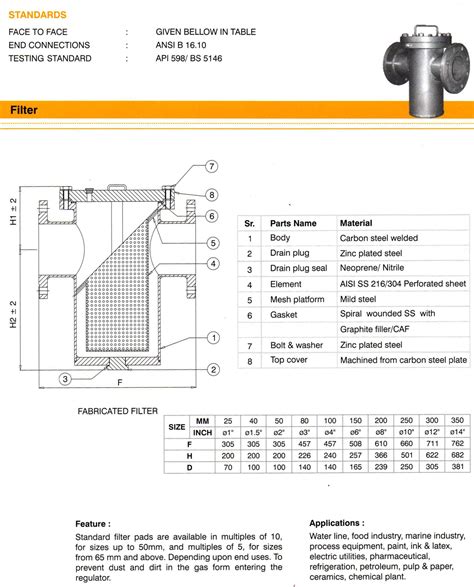 T Type Strainer | FLOW Control System