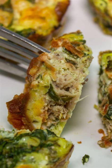 Spinach & Feta Tuna Egg Muffins Recipe - The Protein Chef