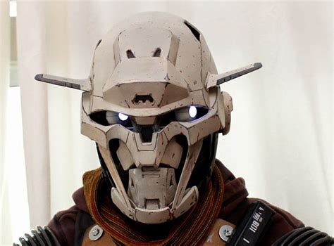 Hunter cosplay helmet from Destiny - Post Game Lobby