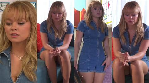 Jemma Donovan-Tight Denim One Piece Amazing 23/8/23 HD - YouTube