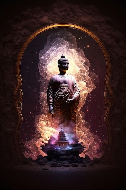 Premium AI Image | A poster for the movie buddha