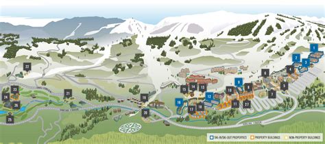 Destination Residences | Resort Map | Snowmass