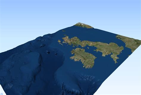 3D mapping and bathymetry styling with QGIS 2.18 | 3d mapping, Digital elevation model, Map