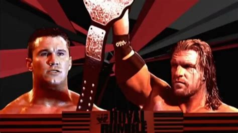 Randy Orton vs Triple H - Royal Rumble 2005 (Full Match) - TokyVideo