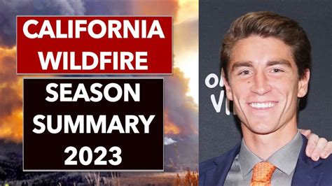 California Wildfire Season Summary 2023 - YouTube