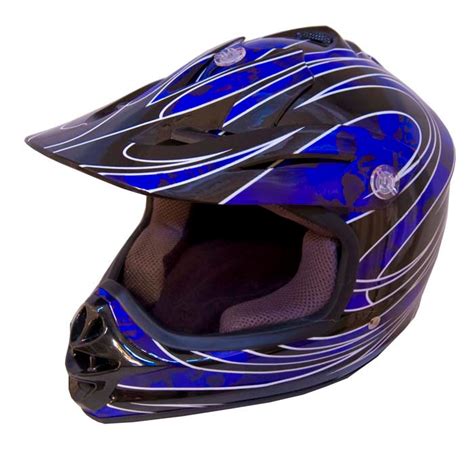 DOT Certified BLUEG Kids MX Motocross Helmet - Motorcycle ATV Helmet