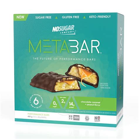 Amazon.com : *NEW* No Sugar META BAR - High Protein Energy Bars, 0g Sugar, 14g Protein, Low Net ...