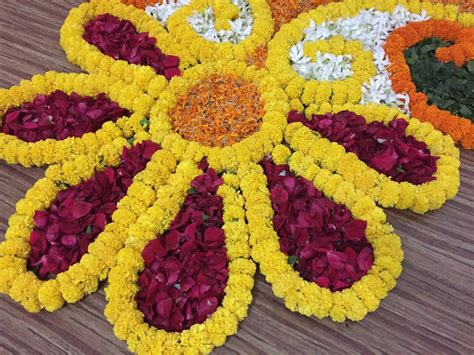 Flower Rangoli Kolam Images – Idalias Salon