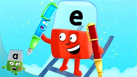 Alphablocks - The Letter 'E' | Learn to Read | Phonics for Kids | Learning Blocks - YouTube