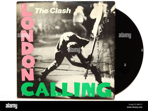 The Clash London Calling album Stock Photo - Alamy