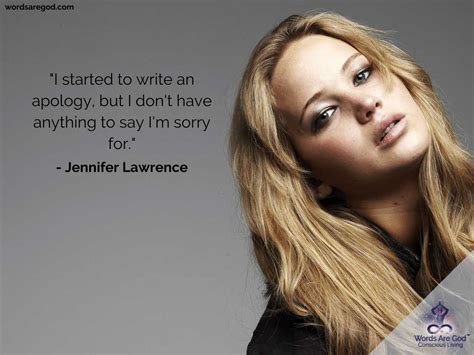 Jennifer Lawrence Quote On Body Image