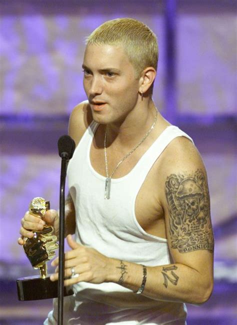 Eminem Blonde Buzz Cut : Channing Tatum Looks Like Eminem After ...