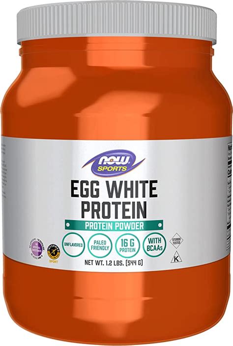 NOW Foods Egg White Protein Powder | Garage Gym Reviews