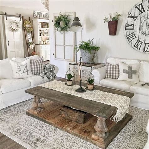 15 Cozy Rustic Living Room decor Ideas | The Crafting Nook | Farmhouse decor living room, Modern ...