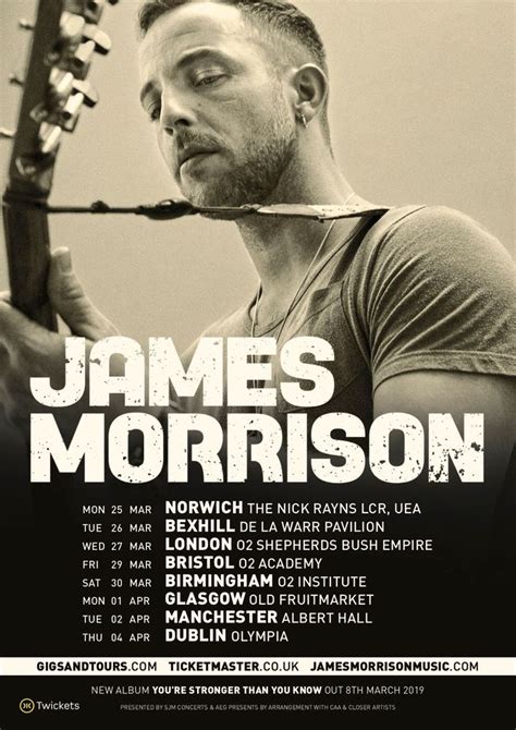 James Morrison Tour Dates 2019 & Concert Tickets | Bandsintown