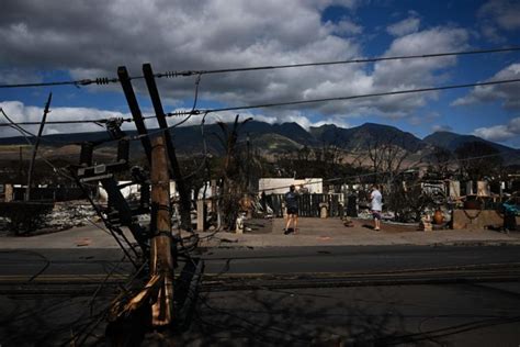 Maui Wildfires May Have Been Caused By Downed Power Lines – One America News Network