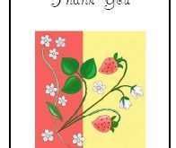 99 The Best Thank You Card Template Word Half Fold With Stunning Design for Thank You Card ...