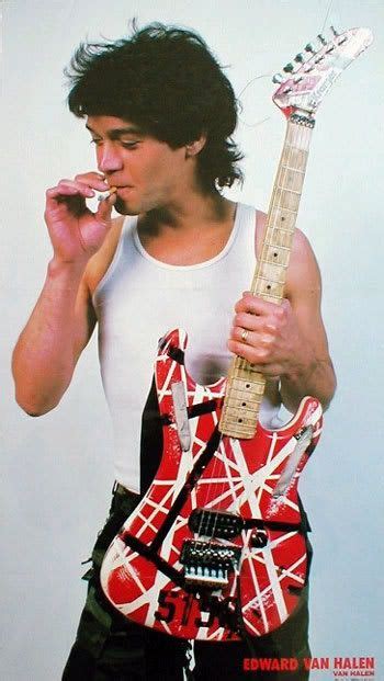 Pin by John Sheetz on EVH | Eddie van halen, Van halen, Famous guitars