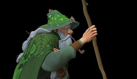 Forest Wizard - ZBrushCentral