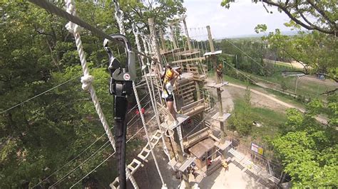 High Ropes Obstacle Course GoPro - YouTube