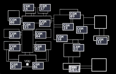 FNAF 2 map REMADE CAM 14 Alert! by HypeAnimationsMC on DeviantArt