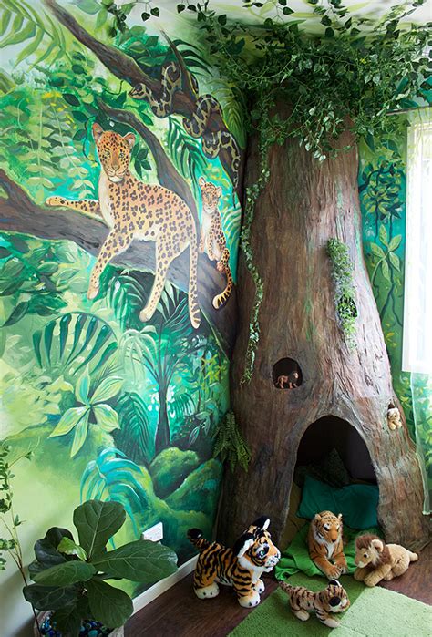 Jules Madden: Home Decorating For Kids: My Daughter's Jungle Room Makeover!